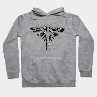 Fireflies - Black Print Hoodie